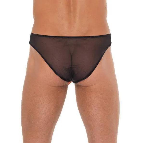 Mens Black Animal Pouch | Rimba Anal