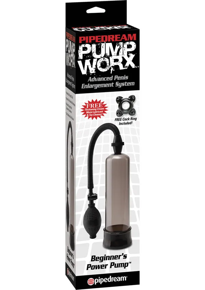 Pipedream Productsinc Anal Pump Worx Beginners Power Pump Black