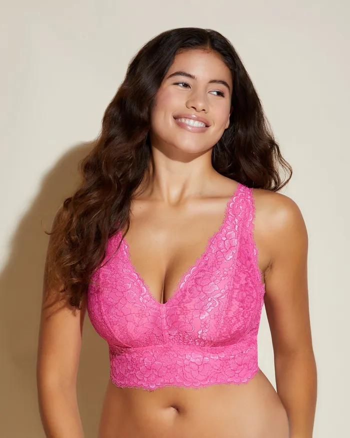 Pret A Porter Curvy Longline Bralette | Cosabella Vibrators