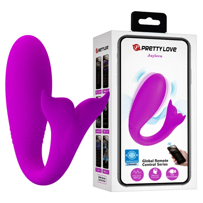 Pretty Love Jayleen Global Remote Control Series - Purple | Pretty Love Vibrators
