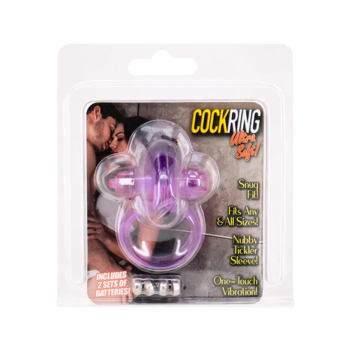 Rabbit Ultra Soft Vibrating Cockring | Seven Creations Female Sex Toys