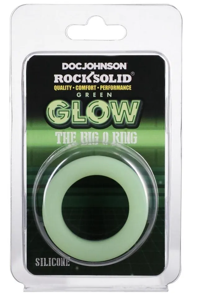 Rock Solid Rock Solid The Big O Glow In The Dark Silicone Cock Ring | Male Sex Toys