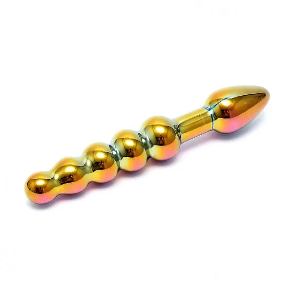 Sensual Multi Coloured Glass Laila Anal Probe Rimba Anal