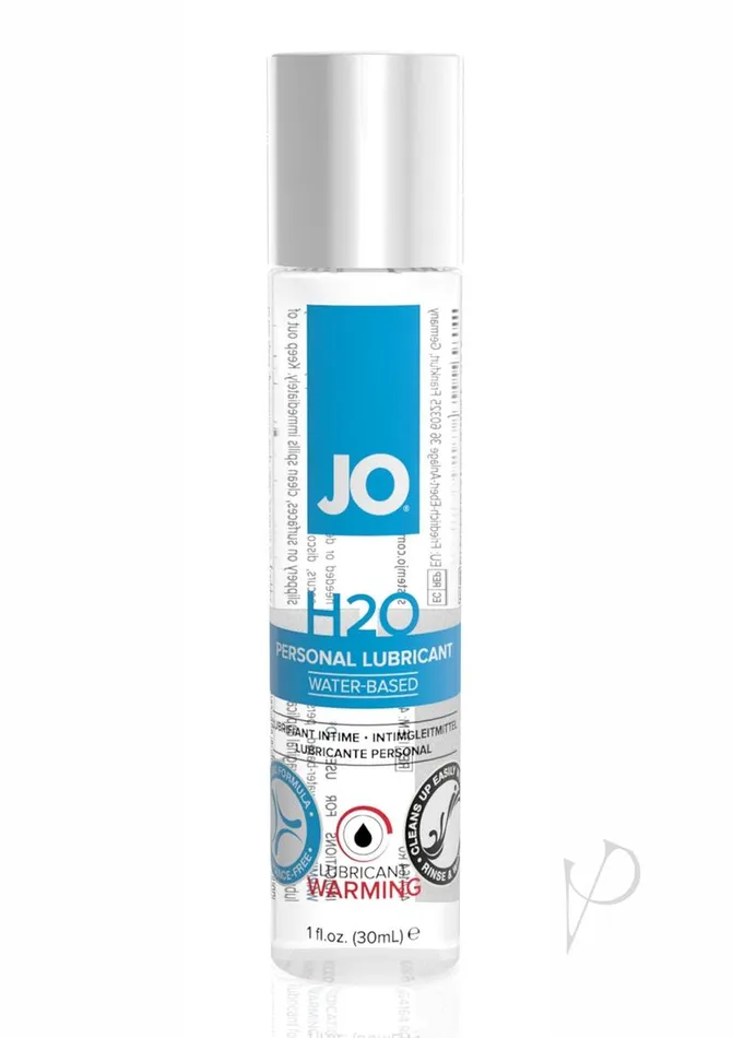 System Jo Female Sex Toys Jo H2O Lube Warming 1Oz
