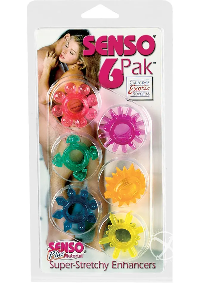 Vibrators California Exotic Novelties Llc Senso 6 Pak