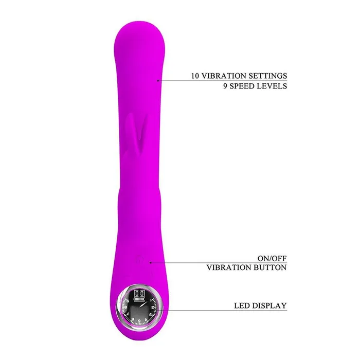Vibrators | Pretty Love Pretty Love Lamar LED Rechargeable Rabbit