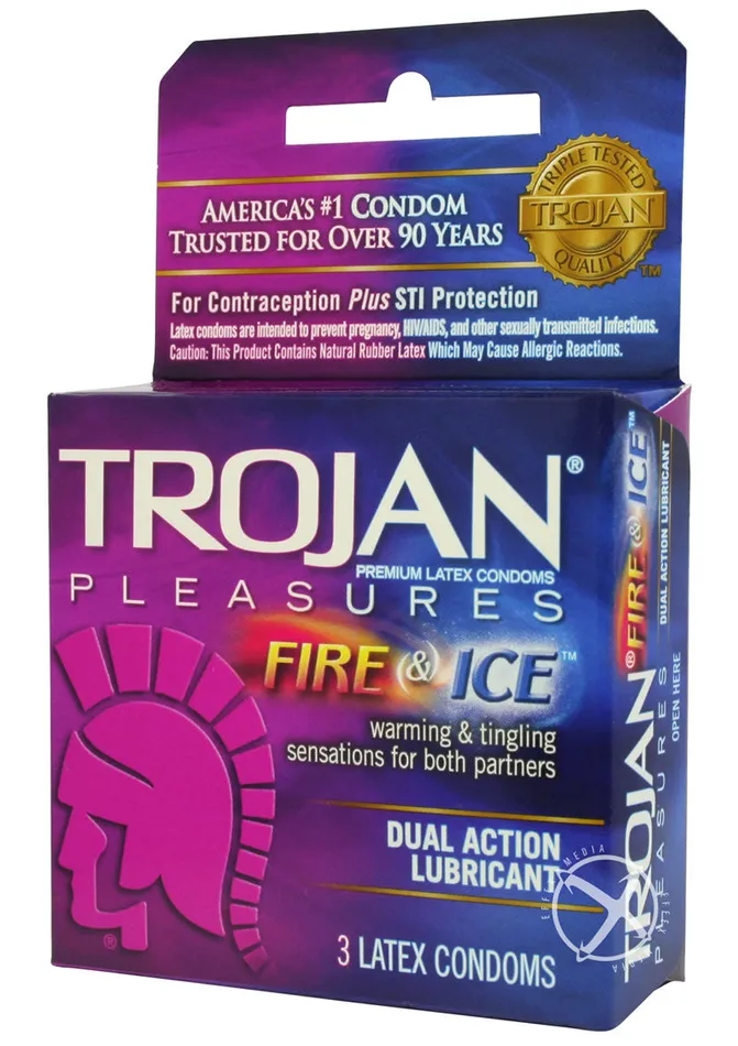 Vibrators Trojan Trojan Fire And Ice 3S