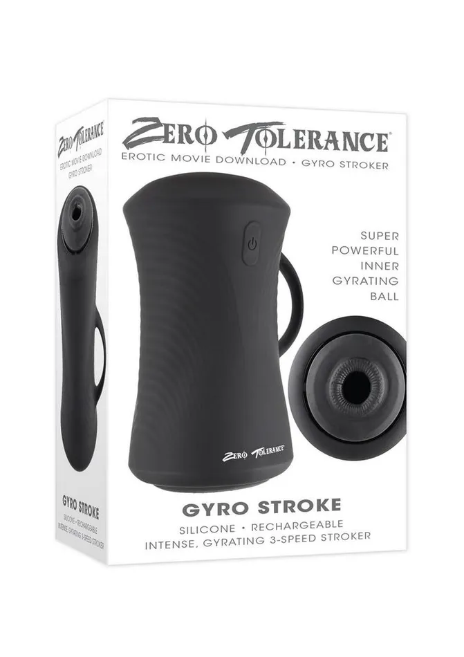 Zero Tolerance Gyro Stroker Rechargeable Masturbator Zero Tolerance Male Sex Toys