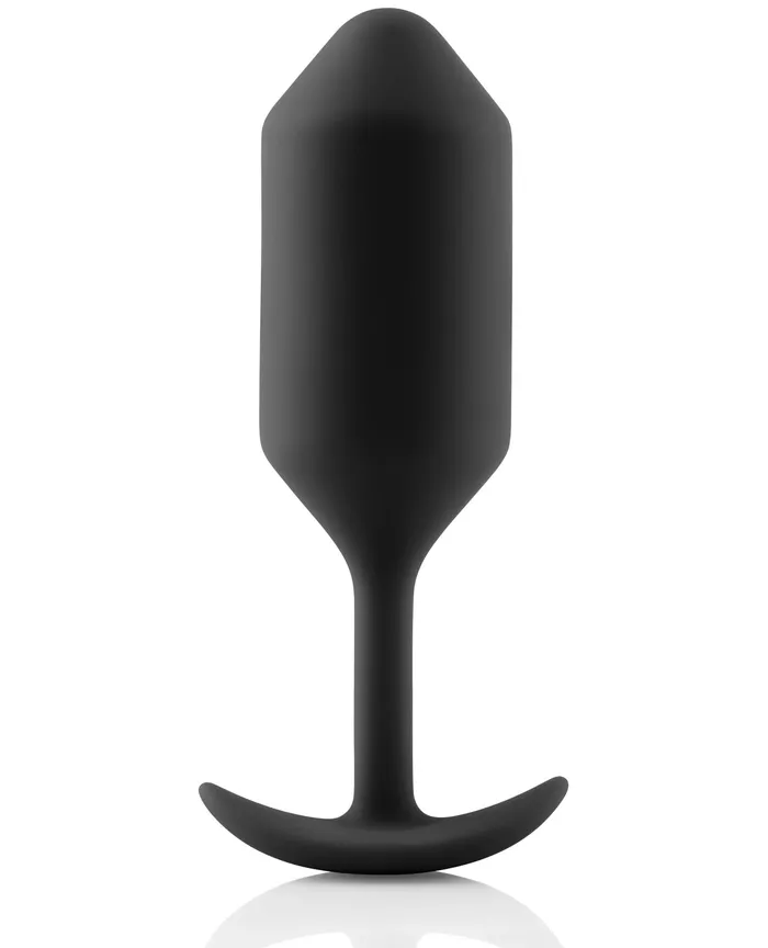 b-Vibe Anal | b-Vibe Weighted Snug Plug 3 - 180 g Black