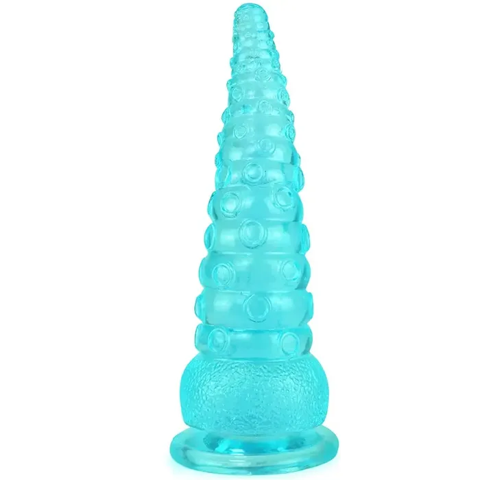 Large Clear Octopus Tentacle Fantasy Dildo (2 Colors) | LINKJOY Dildos