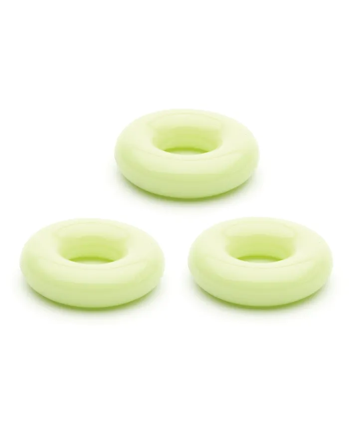 Sport Fucker Sport Fucker Chubby Cockring Pack of 3 - Glow | Anal