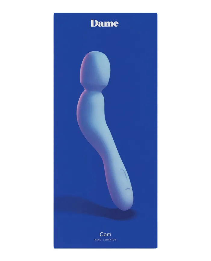 Vibrators | Dame Dame Com Wand Vibrator - Periwinkle