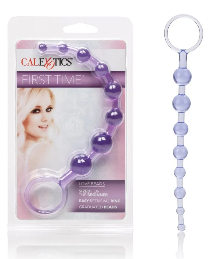 Vibrators First Time First Time Love Beads Purple